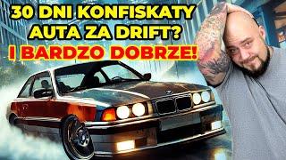 WŁADZA ZABIERZE CI Auto i Prawko! za DRIFT po ULICY? NO I BARDZO DOBRZE!