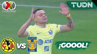 ¡GOL DE VESTIDOR! Cabecita Rodríguez no falla | América 1-0 Tigres | Liga Mx Apertura 22 -J12 | TUDN