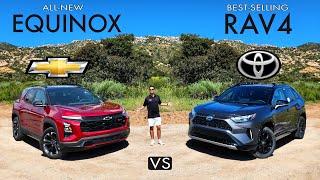 COMPACT FIGHT! -- 2025 Chevy Equinox vs. 2024 Toyota RAV4: Comparison