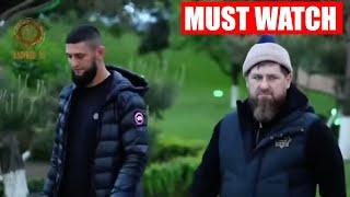 Khamzat Chimaev Gives Chechen President Ramzan Kadyrov Unexpected Gift!