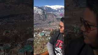 Nagar Castle, Manali #manali #winter #snowride #snow #naggarcastle #mountains