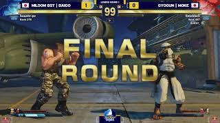 【快打旋風5】只有梅原能在CPT用凱爾打出Perfect K.O！｜Daigo (Guile) vs Moke (Rashid)｜CAPCOM PRO TOUR 2021｜完整賽事｜中文轉播