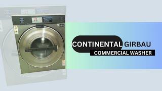 Continental Girbau Front Load Stainless Steel Washer 75 LBS,MODEL L1075CM21310 SN 1031475K07