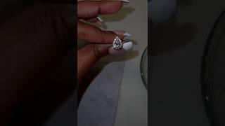 Engagement Ring Cleaning.  ASMR #shorts #engagement #rings #asmr #bridetobe #jewelry #cleaning