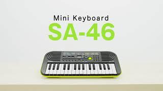 CASIO Mini Keyboard | SA-46 Introduction Video