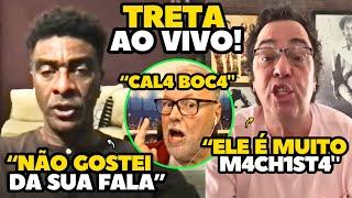 TRETA! CASAGRANDE E HÉLIO LA PEÑA TROCAM FARPAS E CLIMA ESQUENTA ENTRE ELES!!