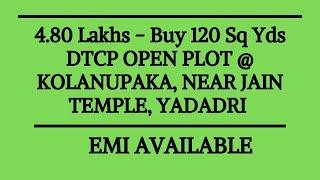 Open Plots For Sale In Hyderabad Below 5 Lakhs Near Hyderabad Telangana - EMI Available 9652317300