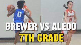 Brewer Bears B-Team Take On Aledo Bearcats | 7th Grade