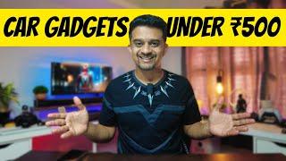 6 Useful Car Gadgets & Accessories under ₹500! (Part-3) | Gizmobeep