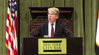 "The Conscience and Culture of a Prosecutor" - with Manhattan District Attorney Cyrus R. Vance, Jr.