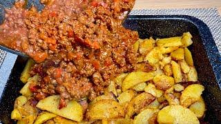 Potatoes and Ground Meat️ This is incredibly delicious and easy dinner recipe