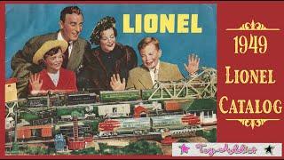 Lionel Trains 1949 Catalog Train Set Booklet ~ Toy-Addict