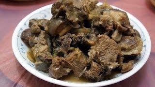 Hong Kong Recipe - Braised mutton in Preserved Tofu