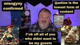 DsP--F off all of you who didnt want to be my guests--ijustine is the lowest form of content