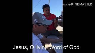 Jesus,O Living Word of God #Enjoying with the saints at Beach Padre Island Texas/Fort Worth Texas#