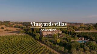 Villas in vineyards in Italy collection | Tuscany Now & More