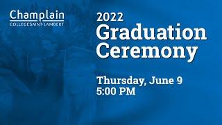 2022 Champlain Saint-Lambert Graduation | June 9 | 17:00