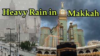 Heavy Rain in Makkah | Haram Shareef Umrah Zaireen ka Rash 2024 | Latest Umrah Update