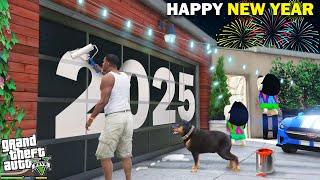 Franklin And Shinchan Celebrate New Year 2025 In GTA 5!