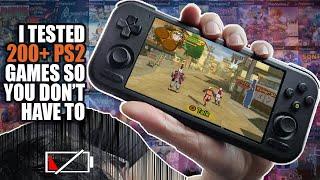 I Tried More Than 200 PS2 Games on the Retroid Pocket 4 Pro !!