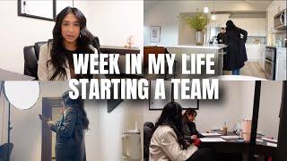 WEEK IN THE LIFE OF A REAL ESTATE AGENT | started a team, stressful week, luxury homes, closings