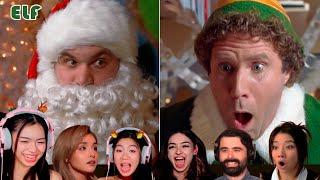 TOP "Fake Santa vs Buddy" Reactions in ELF Movie(2003) | Cinema Reactions Hub