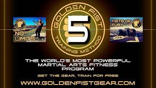 Golden Fist ™ Training Method (Session 5) - Basic Strikes & Kicks, Qi Gong, Stance & Breath Training