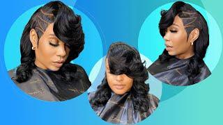 Body Wave Curl Shaved Lace Closure Quickweave Tutorial  | Hair Tutorial