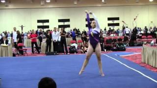 Nicole Shapiro - 2012 Regionals, Floor Exercise