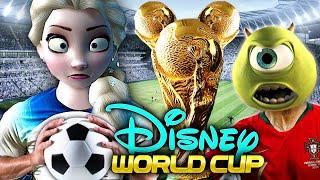 We *Disneyfied* the FOOTBALL WORLD CUP... // What if Disney made the Soccer World Cup?!