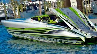 $2 Million speed yacht ( 2700HP 52ft Outerlimits ) Must Watch !