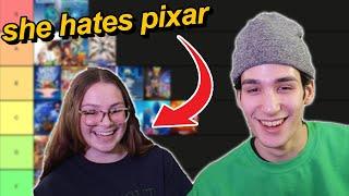 Ranking Pixar Movies with My Girlfriend (Tier List)