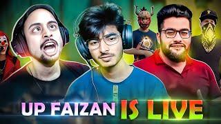 UP FAIZAN IS LIVE 1 VS 4 CUSTOM  ONLY SUBSCRIBER PLAY 