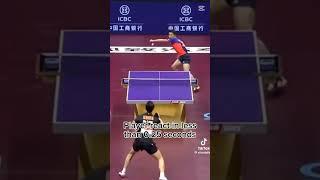 Table tennis game