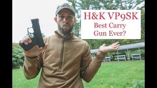 Heckler and Koch H&K VP9SK LONG TERM REVIEW / Best Concealed Carry Gun?