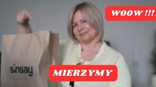 SINSAY‼️HAUL ZAKUPOWY I MIERZYMY/DOBRE SKŁADY/KOSZULE/SWETRY/NOWA KOLEKCJA WIOSNA 2025 /PLUS SIZE‼️