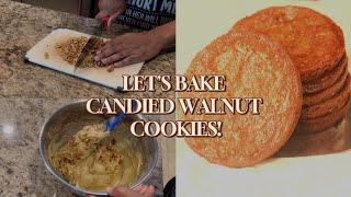 Let's Bake Candied Walnut Cookies! | Cane Sugar FREE | Healthy Sweets