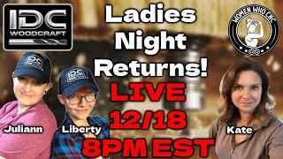 CNC Tips & Discussion LIVE: Ladies Night– Dec. 20, 2024