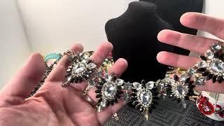 Goodwill Blue Box Jewelry Reveal Unboxing from Nashville Tennessee