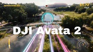 DJI Avata 2 Sky VFX on LightCut, licznik prędkości drona na Twoim nagraniu!