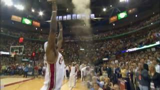 LeBron's Chalk Toss