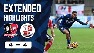 EXTENDED HIGHLIGHTS | Exeter City v Crawley Town