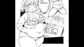 Weight gain comic #49 (dubbed)