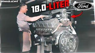 9 Biggest V8 Engines Ever Built By Ford!