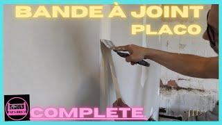 gluing joint tape paper plaster plate