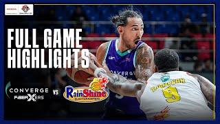 CONVERGE vs RAIN OR SHINE | FULL GAME HIGHLIGHTS | PBA SEASON 49 COMMISSIONERS CUP | JANUARY 14 2025