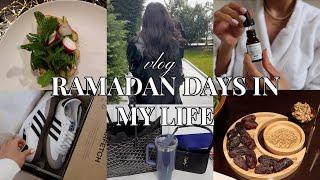 RAMADAN VLOG #5: Last 10 nights, Eid Dress arrives, Iftars, Workouts, & Styling Modest Spring Looks!