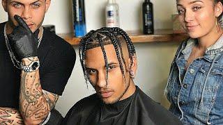 Travis Scott Inspired Braids Hairstyle | Afro Haircut