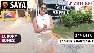  TOP ULTRA LUXURY RESIDENTIAL HOMES  Sample Flat ► Saya Gold Avenue, Indirapuram, Ghaziabad