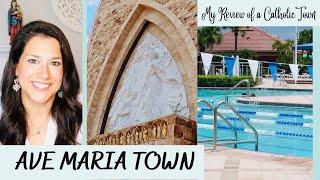 Ave Maria, FL the Town (MY REVIEW)~ Schools, what to do, jobs~ Catholicish Town in Florida